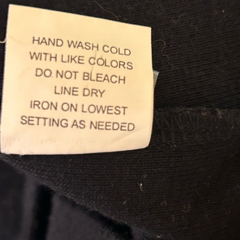 NOTATIONS , Black Women’s Size Medium front button down cotton shirt - Picture 4 of 5
